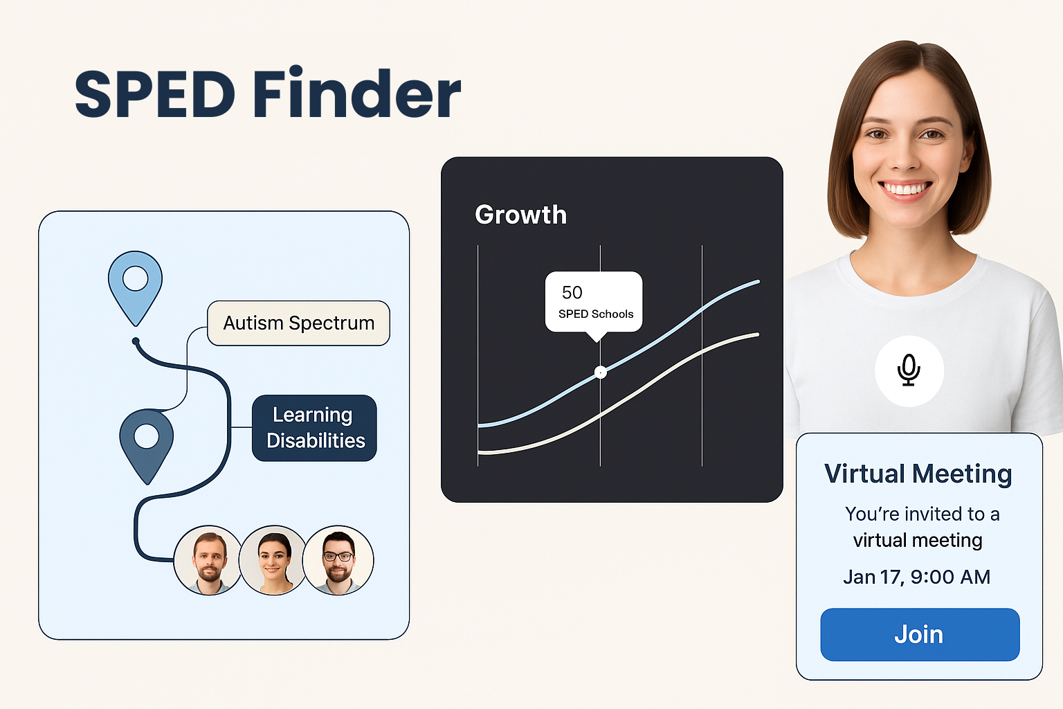 SPED Finder Illustration